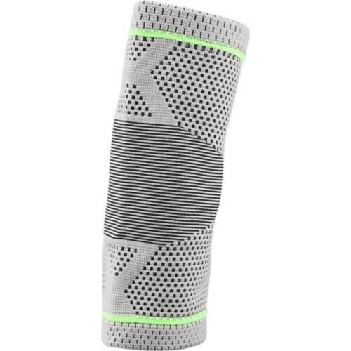 Grey Green Classic Sports Elbow Sleeve Protector Wear-resistant Elbow Protector Breathable for Outdoor Sports