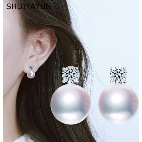 SHDIYAYUN Stud Earrings