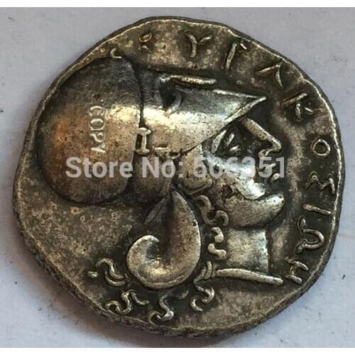 Type:#115 Greek COPY COINS Irregular size