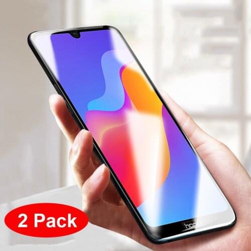 For Huawei Honor 8A Pro Glass Screen Protector Full Cover Armor Tempered Glass For Huawei Honor 8A Protective Film 6.09"