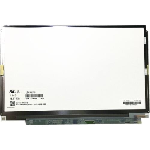 Free Shipping 13.3''inch LTN133AT05 Laptop Lcd Display Screen fit for Dell 1280*800