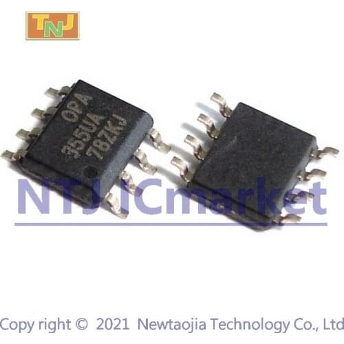 10 PCS OPA355UA SOP-8 OPA355 OPA 355UA CMOS OPERATIONAL AMPLIFIER IC CHIP