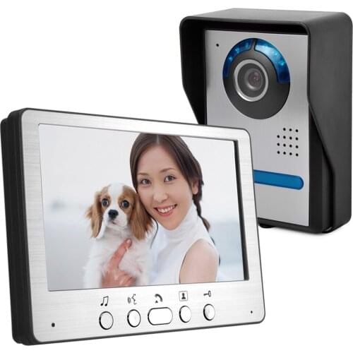 7 Inch Wired Video Door Phone Intercom System