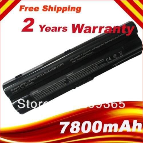 6600mAh 9 cells laptop battery for Dell XPS 14 15 17 L401X L501X L502X L701X L702X LAPTOP J70W7 JWPHF 8PGNG 312-1123 R4CN5 P12G