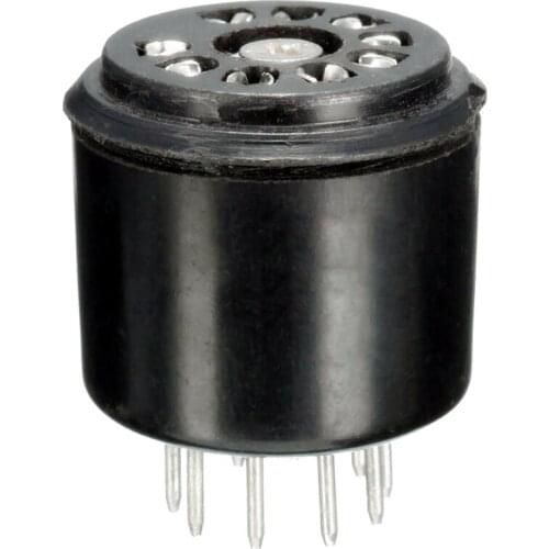 4x 9Pin Bakelite Vacuum Tube Socket Saver base For 12AX7 12AU7 ECC82 ECC83 amps, 4 Pcs