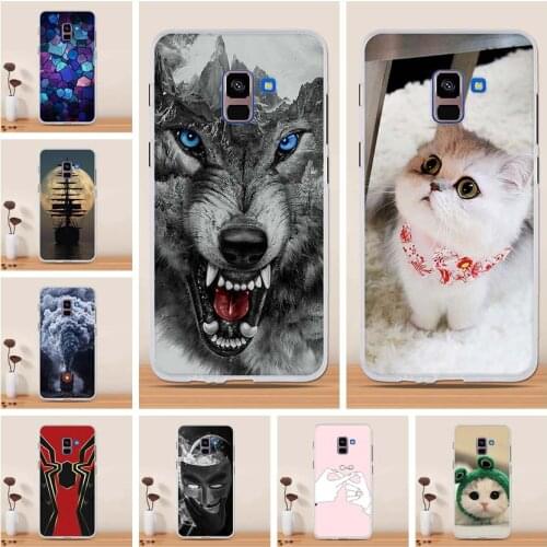 Case for Samsung A8 Plus Case Cover Silicone Soft TPU Back Cover for Samsung Galaxy A8 Plus A8+ 2018 Cover Case Coque Funda Capa