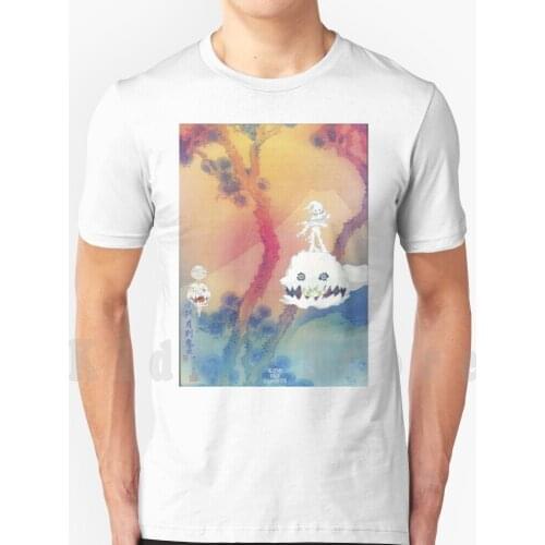 Kids See Ghosts T Shirt Print For Men Cotton New Cool Tee Portrait Harry Igor Jackboys Style The Creater Miller Lil Peep Baby