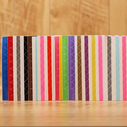 Photo Corner Stickers Pictures Protector Craft DIY Scrapbooking Decoration for Album Paper Fashion Colorful Handmade Tools Frame