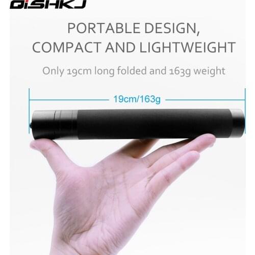 QISHKJ OSMO Action Pocket/Insta360 One X Extension Selfie Stick Pole Rod DJI OSMO Mobile 2 Zhiyun gimbal Gopro Hero 7 Accessory