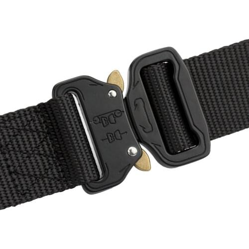 Nylon Tactical belt Military high quality mens training belt metal multifunctional buckle outdoor Battle sports new Alloy