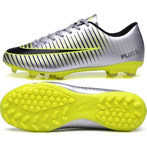 Adult Kids Football Boots Youth Men Women Sneakers Outdoor Turf Soccer Cleats Shoes Profession Training Football Sport Sneakers
