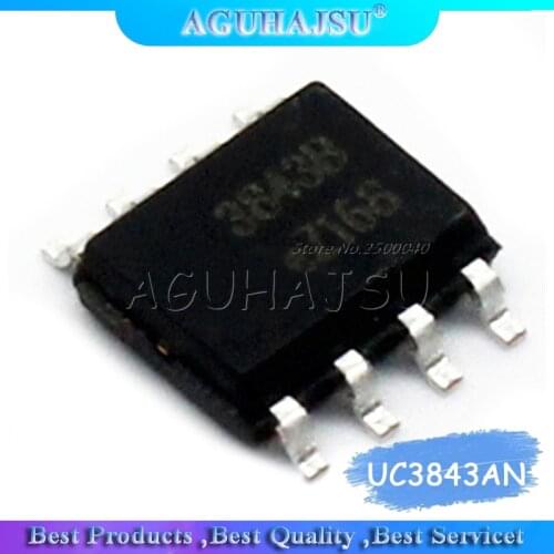 10pcs/lot UC3843AN UC3843A UC3843 3843A 3843B SOP-8