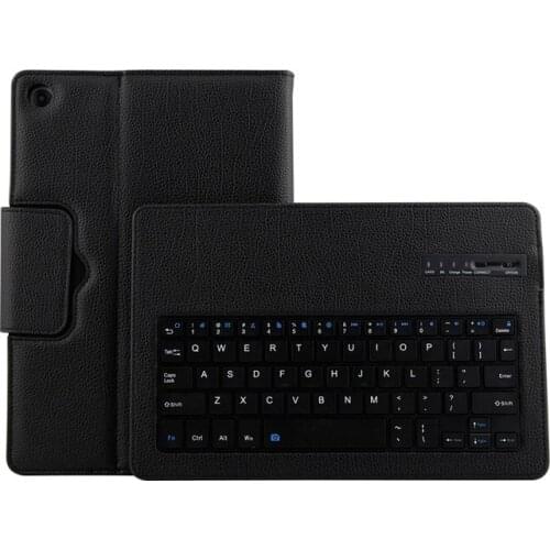 100PCS/Lot For Huawei Mediapad M3 Lite 10.1 M5 10.8 Pro Portable 3.0Bluetooth Keyboard With Stand PU Cover Case