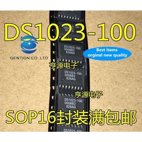 2PCS DS1023 SOP16 DS1023-100 are of good quality in stock 100% new and original