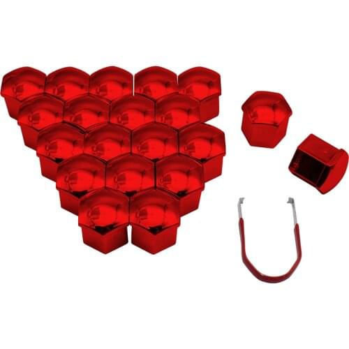 20Pcs Car Wheel Nut Caps Auto Hub Screw Cover 19mm Bolt Rims Exterior Decoration Special Socket Protection Dust Proof 2021 New