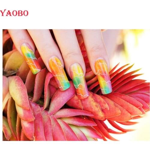 DIY 3D Embroidery Diamond mosaic full square,Make-up nails,flowers,5d Diamond Painting,Stitch Cross,Diamond Mosaic,almaznaya
