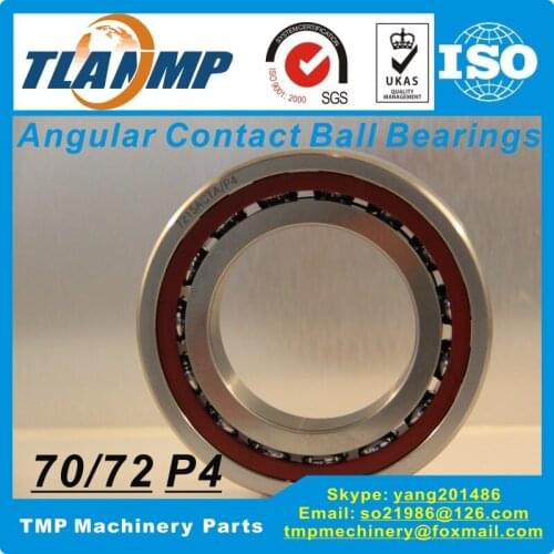 7021C 7021AC SU/DB/DF/DT /P4 Angular Contact Ball Bearing (105x160x26mm) High Speed Electric Motor Bearing