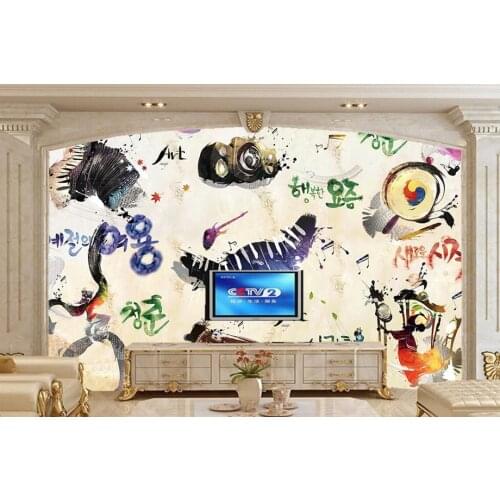 Korean style classical painting Restaurant Bar wallpapers,living room sofa TV wall bedroom 3d wallpaper murals papel de parede