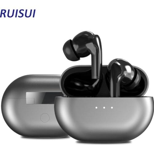 TWS Earpiece Bluetooth Earbud Headset Earpiece Bluetooth ANC Blue-tooth Stereo Wireless Earphones EDR+V5.0 Earbuds for Phone