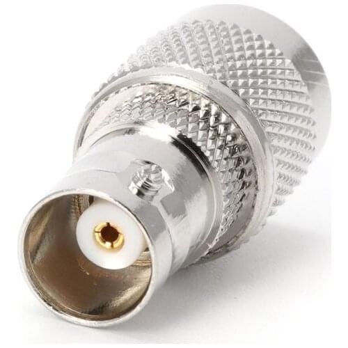 BNC Female Jack To TNC Male Plug RF Connector Coaxial Converter Adapter Straight