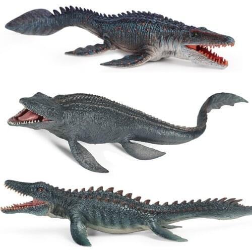 Big Size Simulation Jurassic Dinosaur Toy Mosasaur Liopleurodon Plastic Model Figure Dinosaur Model Decoration Kids Toys Gifts