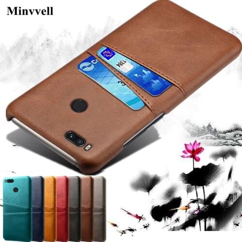 For Xiaomi Mi 5X 6X A1 A2 Mi5 Mi6 Case Card Slot Cover PU Leather+PC Back Cases For Xiaomi 8 9 se Max 3 Mix 2s Poco F1 Fundas