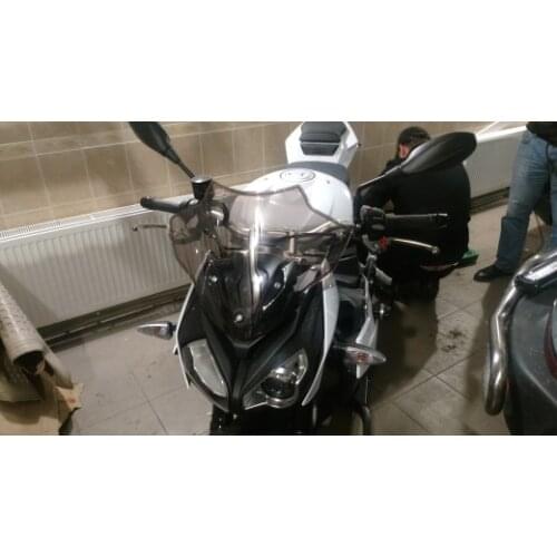 Smoke Windshield For 2014 - 2018 BMW S1000R S 1000R 14 15 16 17 18 Motorcycle WindScreen Free Shipping 2015 2016 2017 2018