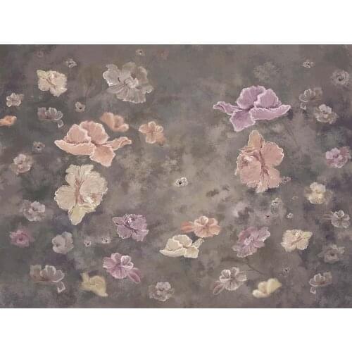 Photography Backdrop Oil Painting Florals Newborns Baby Shower Birthday Photo Background Studio Pregnancy Maternityshoot W5364