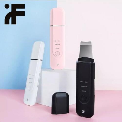 InFace Ultrasonic Skin Scrubber Ion Acne Blackhead Remover Facial Pore Cleaner Cleaner Facial Massager Beauty Instrument