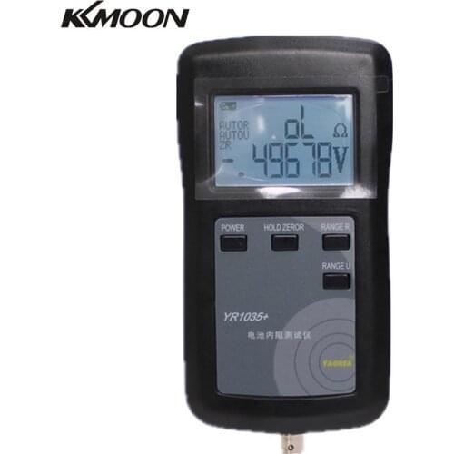 KKMOON High Accuracy Fast YR1035 Lithium Battery Internal Resistance Test Instrument 100V Electric Vehicle Group 18650