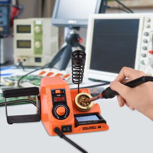 Soldering Station Adjustable Temperature from 200℃-480℃ / 392℉-896℉ with LED Digital Display Heat Torch for Welding Repair