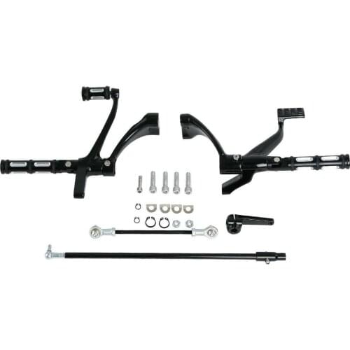 Motorcycle Forward Controls Pegs Levers Linkages For Harley XL 883 1200 Sportster 1200 Custom Super Low Forty Eight 2014-19