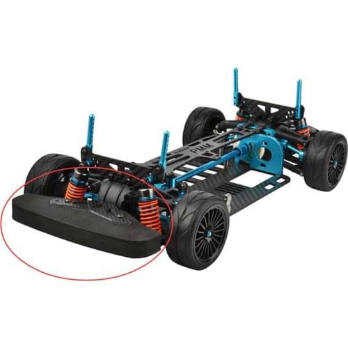 Sponge Anti-Collision Front Bumper Fit for Tamiya TT01 TT02 High Speed RC 1:10 Scale On Road Car Spare Parts Replacement