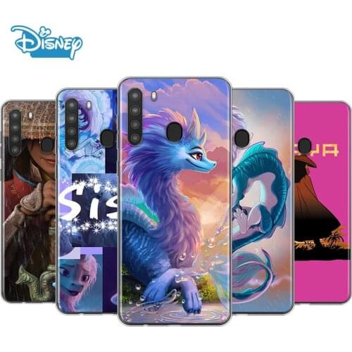 Raya and The Last Dragon For Samsung A90 A80 A70 A70S A60 A50 A40S A30 A20 A10S A10E A10 A2 Core Transparent Phone Case