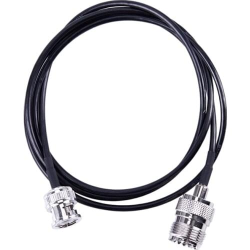 RF UHF VHF Radio coaxial antenna cable BNC male to UHF SO239 RG-58u MILSPEC Coax Mobile to Base Antenna 3 ft