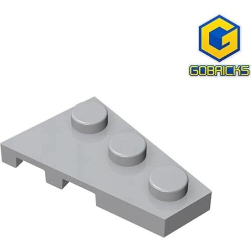 Gobricks GDS-547 Wedge, Plate 3 x 2 Right compatible 43722 pieces of childrens toys