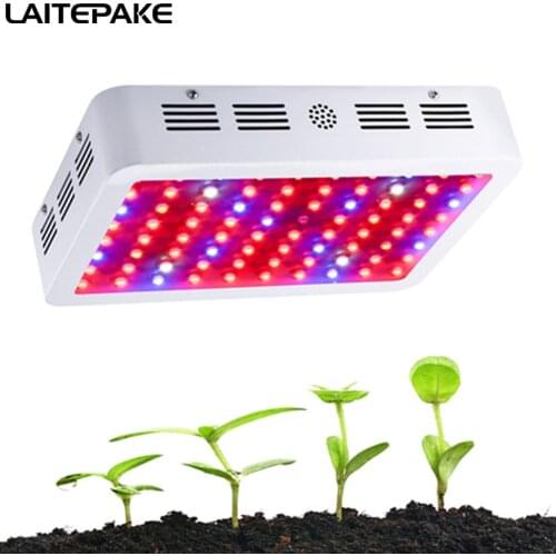800W Double Chips LED Grow Light Full Spectrum Red/Blue/UV/IR 410-730nm For Indoor grow tent Plants and Flower Phrase grow fast