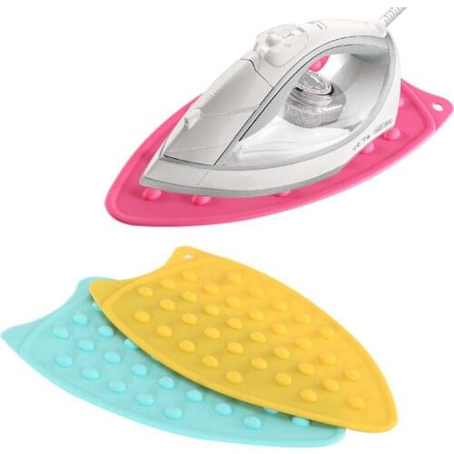 High Temperature Resistant Thermal Insulation Silicone Electric iron Sillicon Mat 26.5 x14x0. 7cm