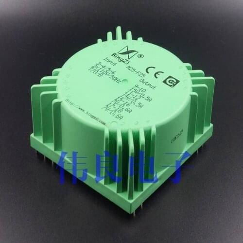 25W Bingzi Transformer Sealed Transformer Dual 9V 12V 15V multiple voltage options suitable for headphone amplifier and DAC