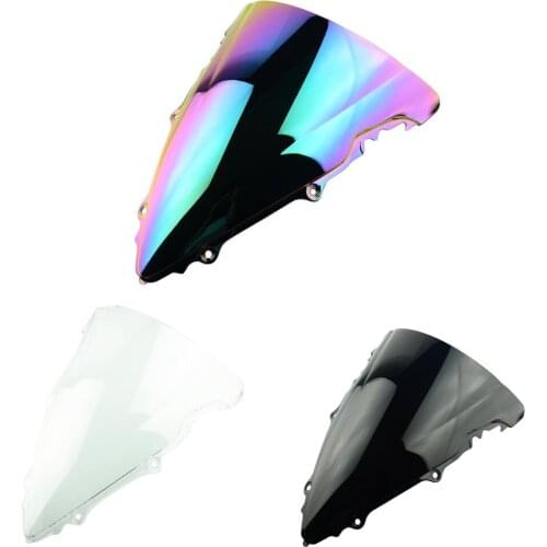 Motorcycle Motorbike Windshield Double Bubble Windscreen Wind Deflectors For Yamaha YZFR6 YZF R6 yzf r6 2003-2005 2004 2005 2003