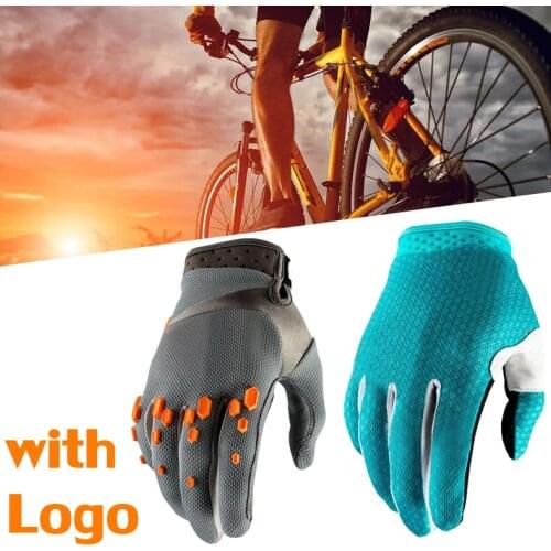 3D GEL Pad Bright Green Sport Gloves With Reflective Half Finger MTB Bike Gloves Cycling Gloves men Mountain Bicycle Gloves