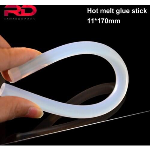 10PCS/LOT hot melt glue stick 11x170mm Translucent Strong Viscosity Rods for Glue gun Home DIY Industrial Repair