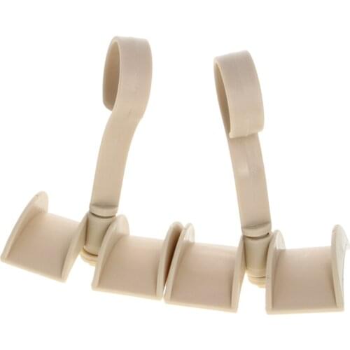 2/5/10Pcs 130x70mm Mutilcolor Hook Clips Hanger Buckle Hat Tie Scarf Hanger Stainless Steel Hanging Hooks Kitchen Pot Pan