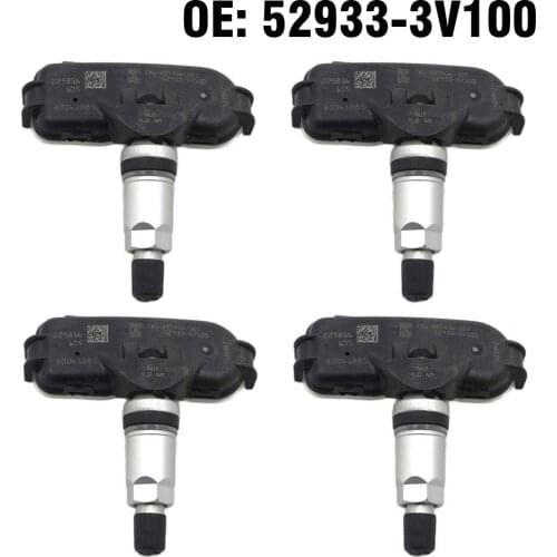4 PCS Car Tire Pressure Monitor Sensor TPMS 52933-3V100 434MHZ for Hyundai i40 VF 2011 2012 2013 2014