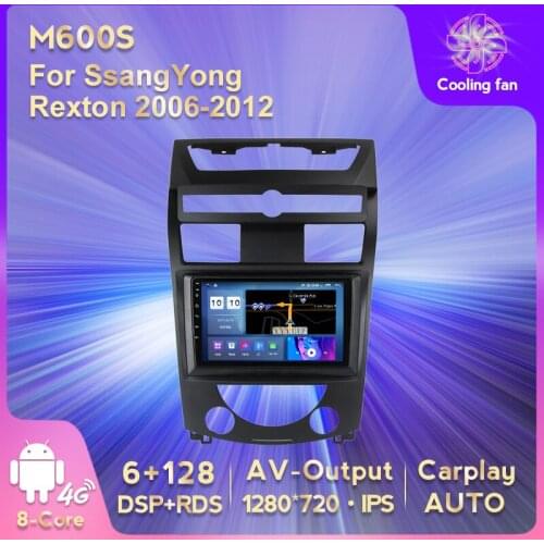 MEKEDE for SsangYong Rexton Y250 II 2 2006 - 2012 Car Radio Multimedia Video Player Navigation GPS Android No 2din 2 Din Dvd BT