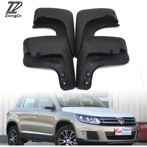 ZD Car Front Rear Mudguards For VW Tiguan 2008 2009 2010 2011 2012 2013 2014 2015 Accessories Mudflaps Car-styling 1Set Fenders