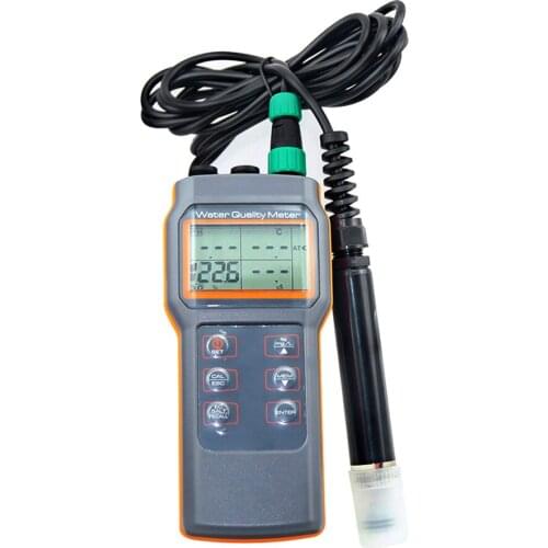 AZ8603 Digital Water Quality Meter Dissolved Oxygen Tester PH Meter PH Conductivit Salinity Temperature Saltiness Meter