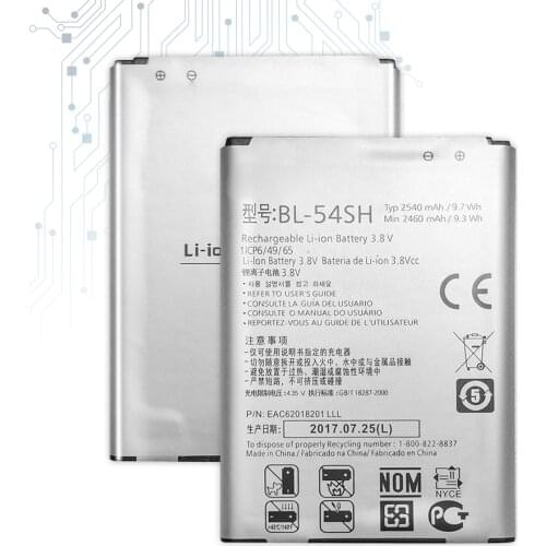 BL-54SG (BL-54SH) Battery for LG G2 F320 F340L H522Y 2540mAh F260 D728 D729 H778 H779 D722 LG Lg90 D410 +Tracking Number