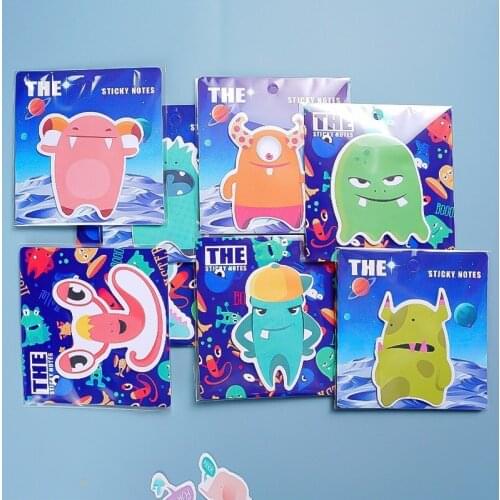 Memo Pad Korean Stationery Kawaii Sticky Notes Office Accessories Cute Notebook Stationery Memo Cute Memo Pads School Supplies
