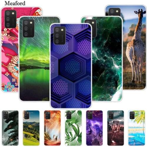 For Samsung Galaxy A02S Case Luxury Bumper Silicone TPU Soft Cover Phone Case For Samsung M02S F02S Shockproof Shell Coque Funda
